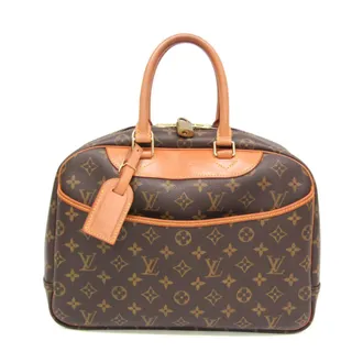 Louis Vuitton Trouville Monogram Canvas Brown Canvas Handbag (Pre-Owned)