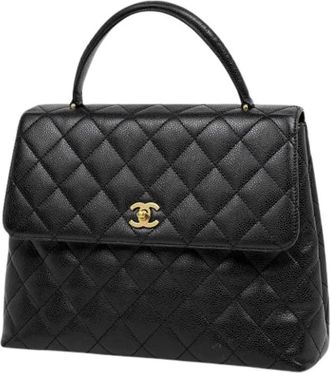 Chanel Pre-owned Matelasse Handbag - Dames - Vintage Handtas - Zwart - ONE Size - Vintage