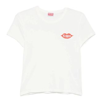 Kenzo Dames, Tops, Wit, Maat: XS Katoen