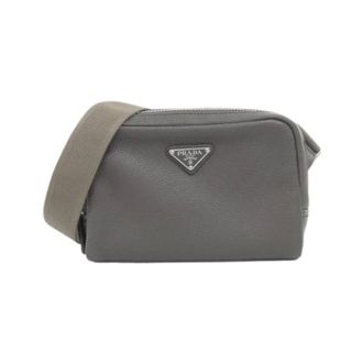 Prada Pre-owned Bambu Schoudertas - Dames - Pre-owned - Bruin - Maat: ONE Size