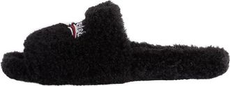 Balenciaga Furry Slides Black 654747W2DO11096