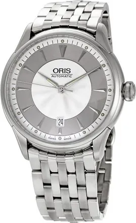 Oris Pre-owned Oris Artelier Date Automatic Silver Dial Mens Watch 7591
