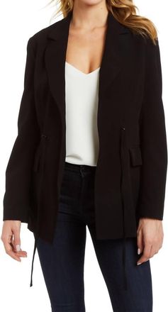 Drew Kingsley Jacket In Black