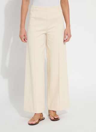 Lyss&eacute; Nova Hi Waist Pintuck Denim - Coco Clay (29.5 Inseam)