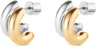 JENNY BIRD two tone earrings - Silver