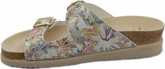Mephisto Kleurrijke Harmony Dames Sandaal - Dames - Sandalen - Veelkleurig - 35 EU - Leer - Schoenen