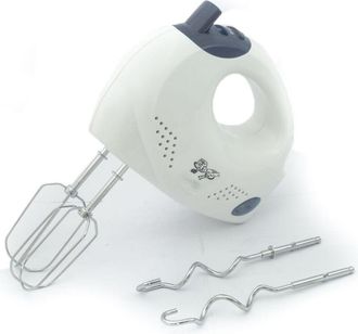 Trade Shop Trade Shop - Sbattitore Elettrico Mixer Con Fruste In Acciaio A 6 Velocit&agrave; Ganci Impastatori