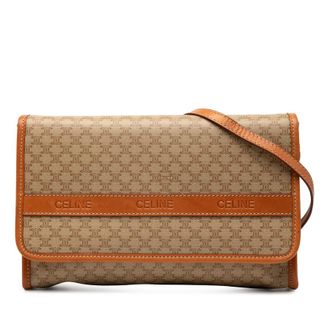 Celine Pre-owned Celine Macadam Coated Canvas Crossbody Ladies 6FZXTGEG60UL0LEY