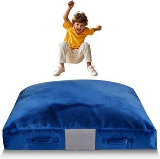 OEM Almohadilla De Choque Para Ni&ntilde;os 1500 X 1500 Mm, Crash Pad Sensorial Infantil Impermeable, Antideslizante Con Funda Lavable, Espuma De Alta Densidad P