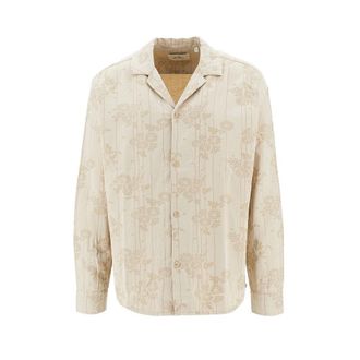 Les Deux Jasper jacquard cotton shirt Man S