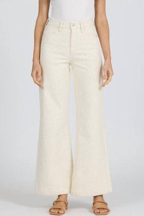 Dear John Denim Fiona Wide Leg Jean In Wheat Lace