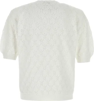 Magliano Mens Comunione Sweater White Cotton