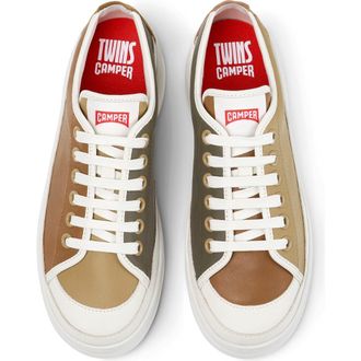 Camper Runner Up Twins Platform Sneaker in Multi - Brown at Nordstrom, Size 39