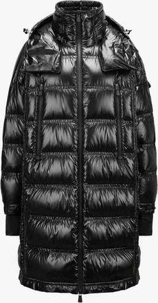 Moncler gesteppter Daunenmantel, sale petrol, Gr 152