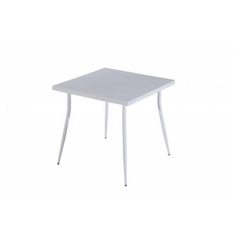 OEM Tavolo Carmen 80x80xh75cm Bianco