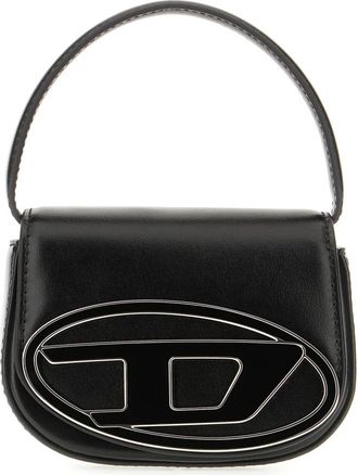 Diesel 1DR XS Schoudertas - Dames - Handtassen - Zwart - ONE Size - Leer - Tassen