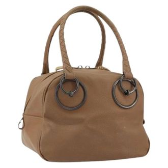 Bottega Veneta Pre-owned Handbags, female, Brown, Size: ONE SIZE Pre-owned Hand Bag