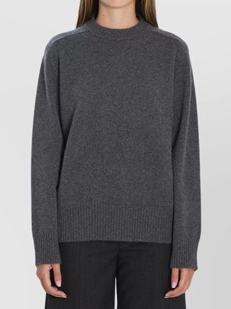 Loulou Studio cashmere relaxed-fit ribbed crew-neck sweater