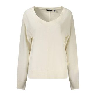 North Sails White Cotton Womens Womens Sweatshirt