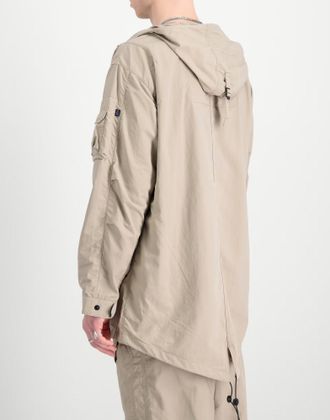 Alpha Industries Mens Utility Uv Fishtail Jacket Beige Clothing > Coats &