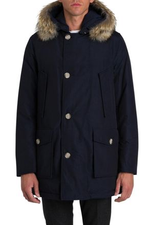 Woolrich Navy Blue Hood Jacket