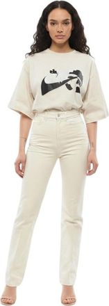 Made In Tomboy Off White High Rise Jeans