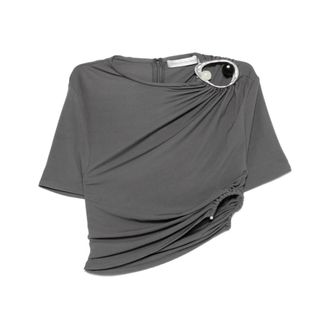 CHRISTOPHER ESBER Dames, Blouses & Shirts, Grijs, Maat: 3XS Jersey