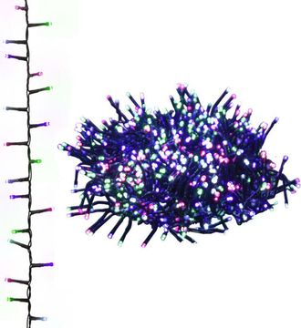 vidaXL Vidaxl - Tira De Luces Compacta Con 2000 Led Pvc Pastel Multicolor 45 M