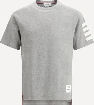 Thom Browne T-shirt con bande orizzontali Man 3