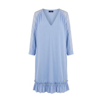 Trussardi Vestido Corto - Dresses - Mujer - Azul - S