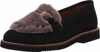 Andr&eacute; Assous Womens Pascale Too Loafer In Black/grey