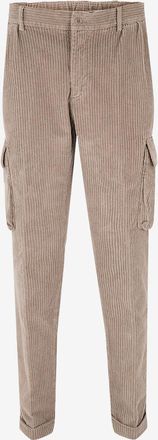 04651/ Cargohose aus Baumwollstretch-Cordsamt