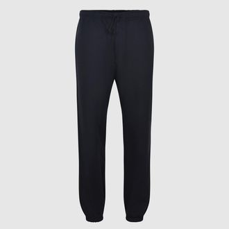 Yohji Yamamoto Black Track Cotton Pants