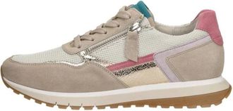 Gabor Schoenen, Dames, Beige, 36 EU, Leer, Lage Sneaker