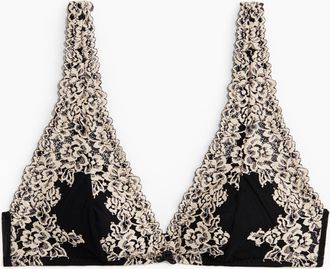 H&M Wattierter Soft-BH aus Spitze - Schwarz