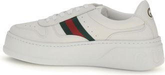Gucci Womens Sneakers Oversized Sole White-Green White-Green-White Trainers White/green/white