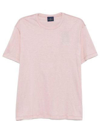 Paul & Shark Light Pink Logo T-Shirts