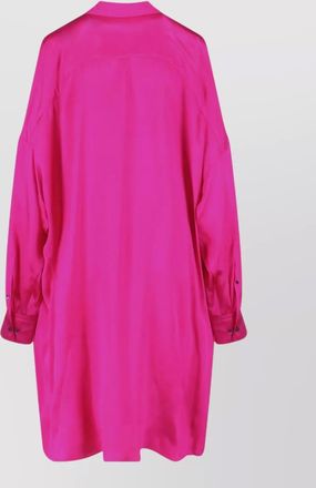 Dries Van Noten relaxed fit long sleeve button cuff top