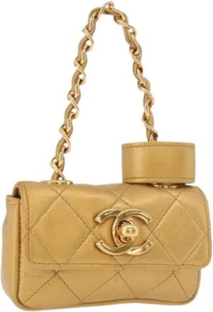 Chanel Pre-owned Mini Pouch - - Pre-owned - Donna - Giallo - ONE SIZE