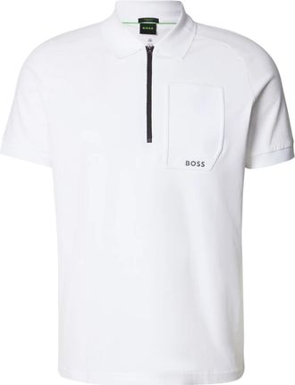 HUGO BOSS Urban Tech-poloshirt voor heren (Wit)