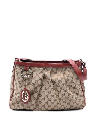 Gucci 2016-2025 GG Canvas Sukey crossbody bag - Brown