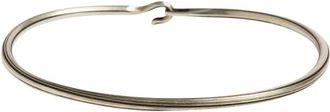 Werkstatt M&uuml;nchen Bangle Side Hook Groove - Accessories - unisex - Gris - M