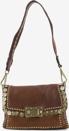 Campomaggi Borsa a tracolla Agnese in pelle marrone