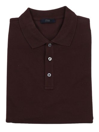 Fay Polo Piquet Stretch