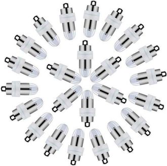 OEM 50 Luces Led Mini Para Globos - Blanco C&aacute;lido