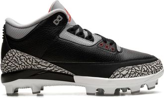 Nike Jordan Sneakers Air Jordan 3 Retro Black/Fire Red/Cement Grey/White - Nero