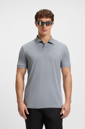 Boss Green by Hugo Boss Poloshirt BOSS GREEN Pio, Herren, Gr. XXL, grau (dunkelgrau026), Jersey, Obermaterial: 100% Baumwolle, unifarben, regular fit normal, hoch geschlossen