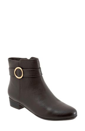 Trotters Melody Bootie in Dk Brown at Nordstrom, Size 10.5