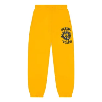 Denim Tears Denim University Sweatpants Yellow SS25BAS10401877