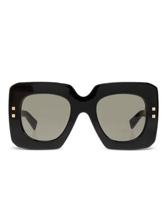 Balmain B-Bold sunglasses - women - Acetate - 51 - Black